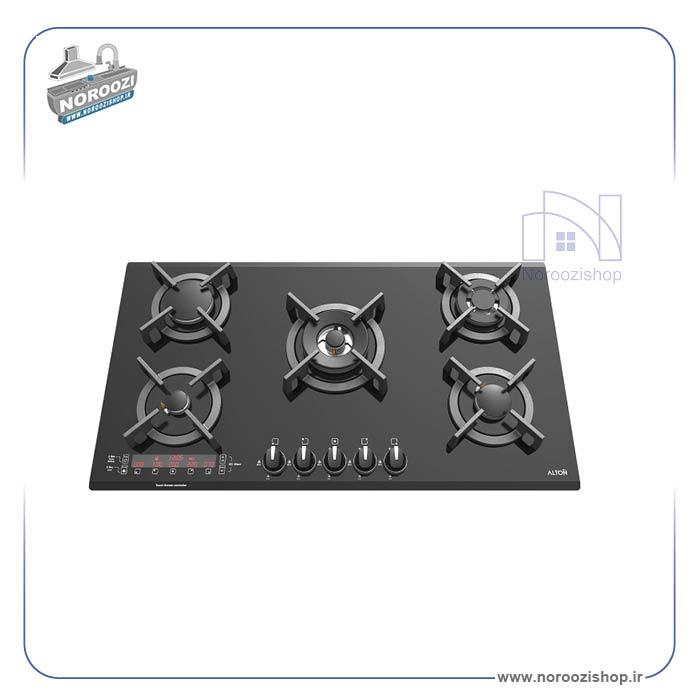 اجاق گاز صفحه ایی 5 شعله آلتون G530 DN